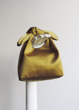 COCKTAIL BAG | Chartreuse Satin