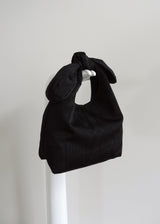 COCKTAIL BAG | Black Moiré