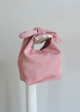 COCKTAIL BAG | Powder Pink Moiré