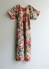 HEBE HOUSE-DRESS MIDI | 70's Sanderson Chintz | ONE OF A KIND