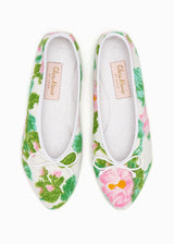PEONY BALLET SLIPPER | 70s Terry