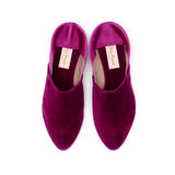 WILLOW BABOUCHE | Berry Velvet