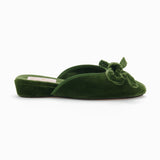 DAPHNE SLIPPER | Lime Velvet