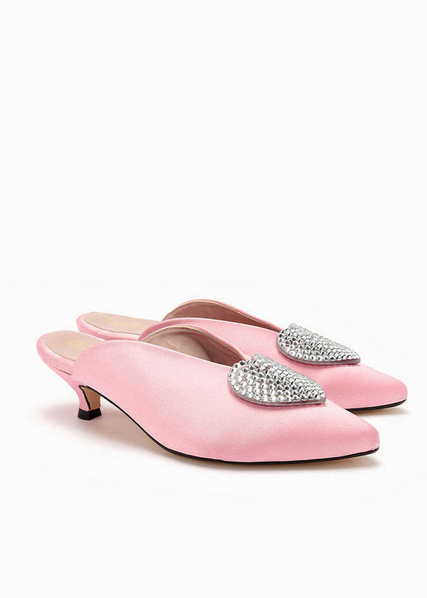 LILY HEARTS |  Candy Pink Satin
