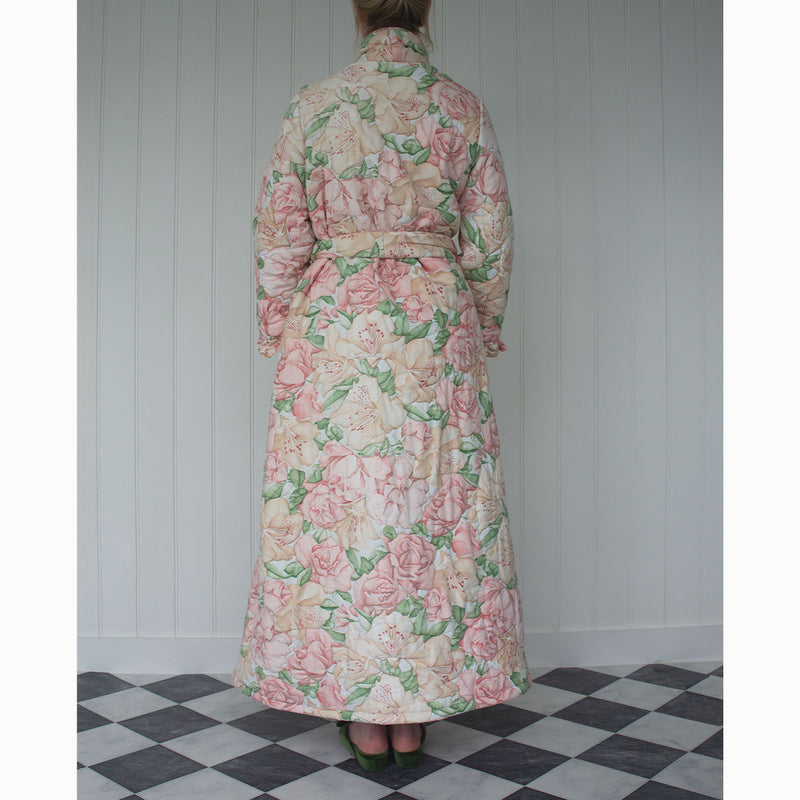 FLORA HOUSECOAT |  80'S FLORAL QUILT