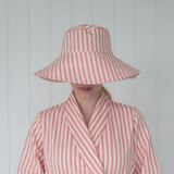 GARDEN HAT (EXTRA SUNNY) | PINK TICKING