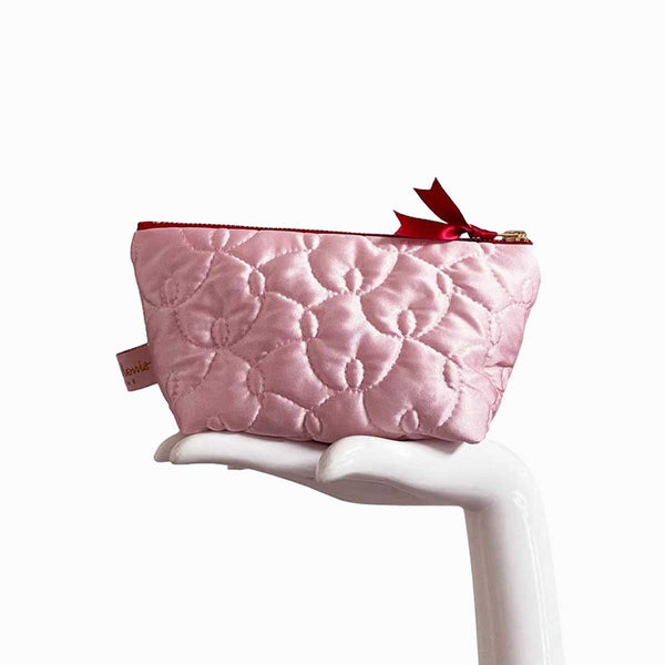 CLOVER POCHETTE | 1960s Pink Quilt
