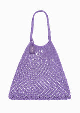 MACRAMÉ BAG  |  Lavender Purple