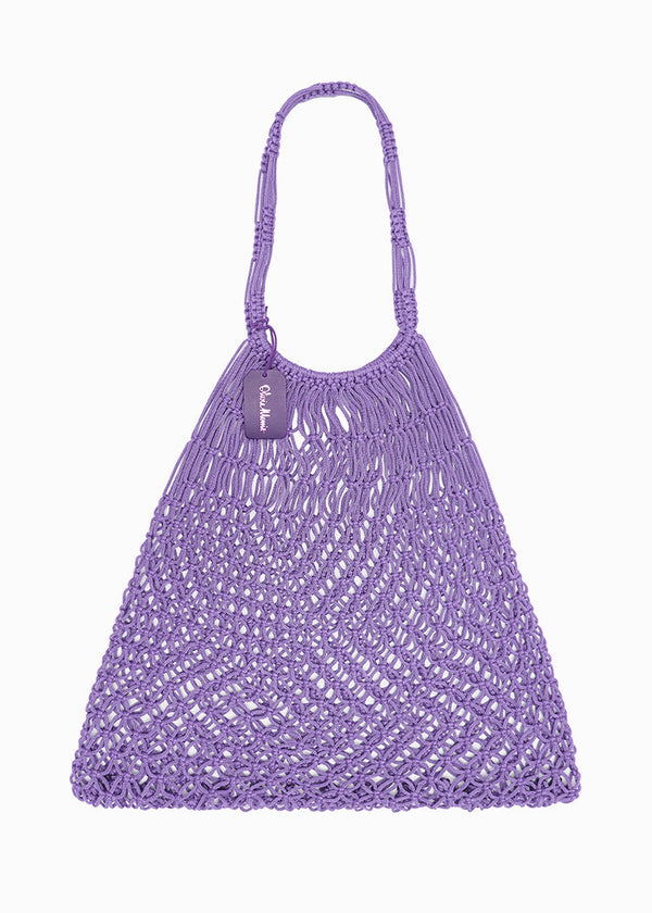 MACRAMÉ BAG  |  Lavender Purple