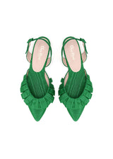 BELLE COCKTAIL FLAT  |  Emerald Moiré  |  PRE-ORDER