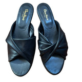 SAMPLE  |  VENUS MULE  |  Black Leather  |  38, 39