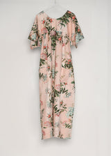 HEBE HOUSE-DRESS | 90's Hydrangea Chintz | ONE OF A KIND MIDI