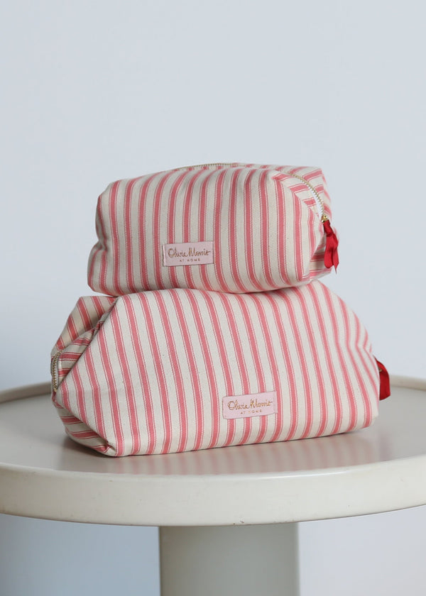 VANITY BAG  |  Pink Ticking