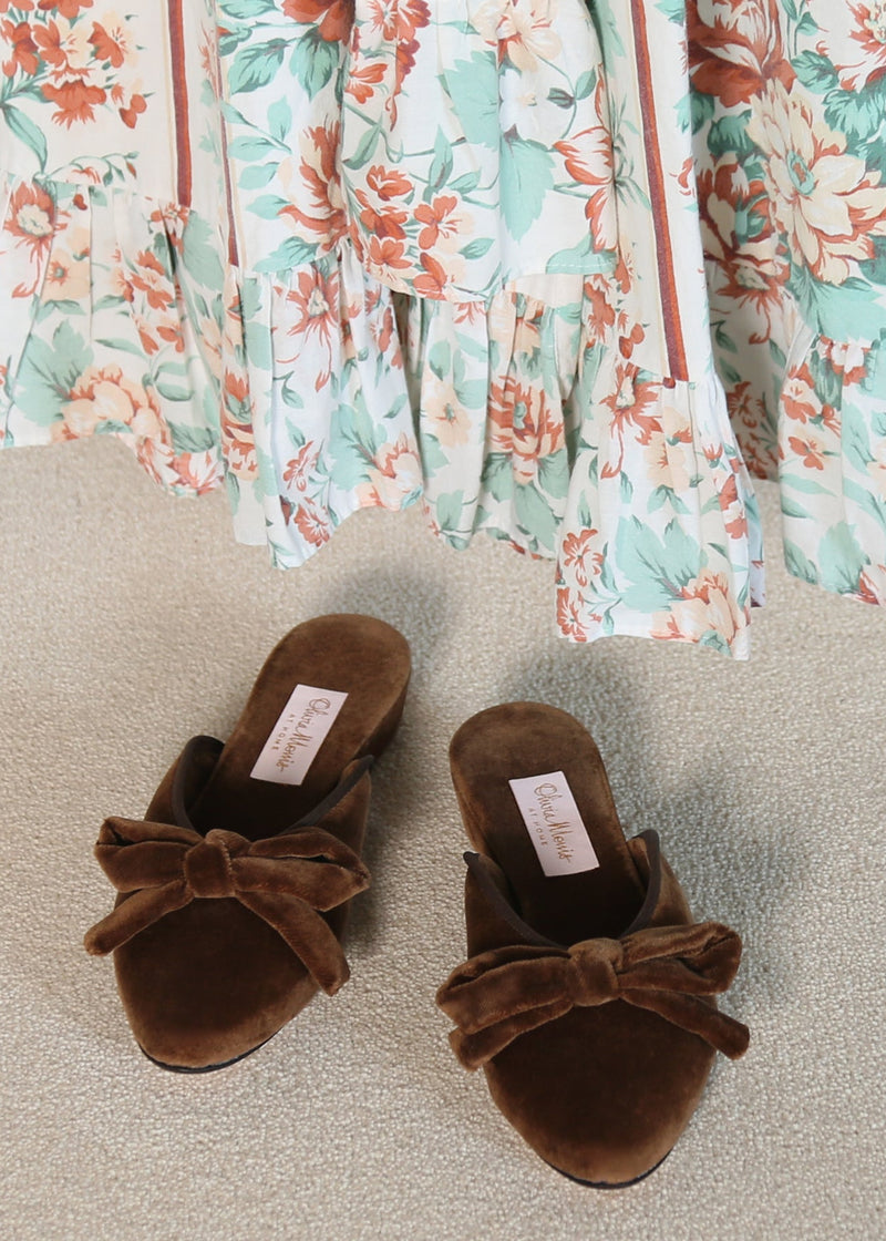 FLEUR ROBE  |  90's Floral Cotton  |  ONE OF A KIND