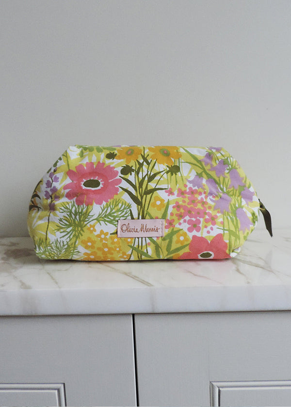 VANITY BAG LARGE  |  70's Floral  |  Limited Edition