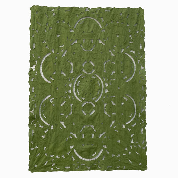 TABLECLOTH | 1970'S LETTUCE GREEN #1