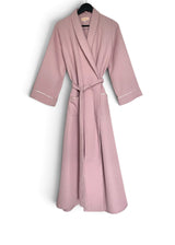 FLEUR ROBE  |  Pink Waffle Cotton  |  S/M