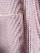 FLEUR ROBE  |  Pink Waffle Cotton  |  S/M