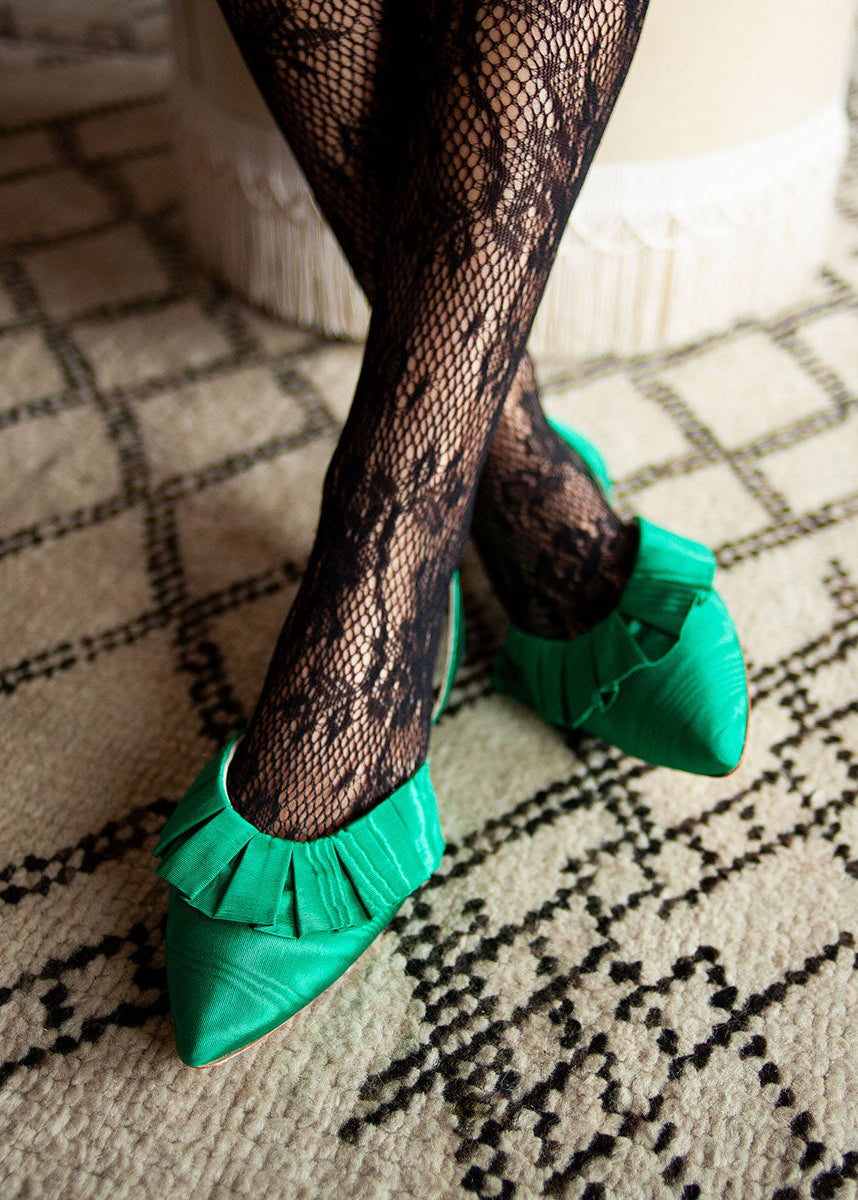 BELLE COCKTAIL FLAT  |  Shamrock Moiré