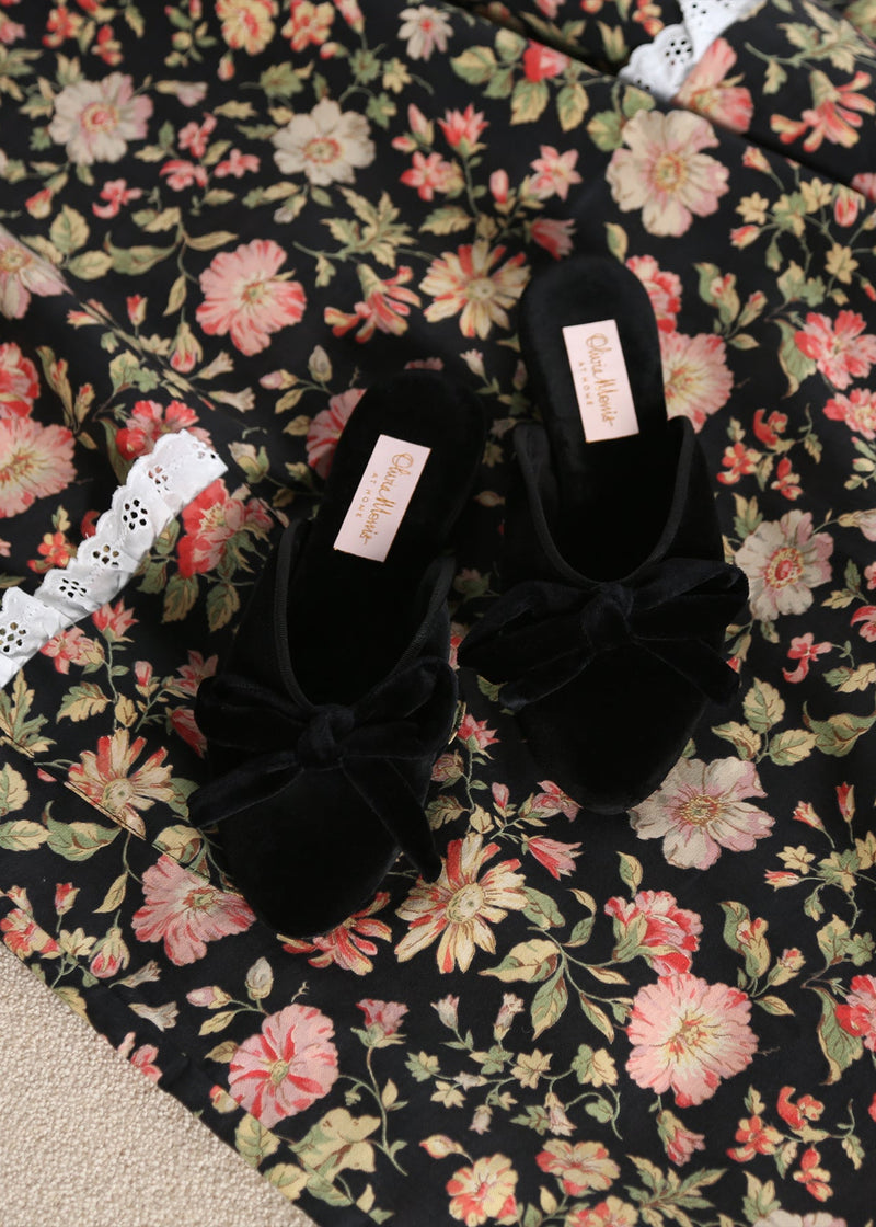 HEBE HOUSE-DRESS | 40's Floral Cotton | ONE OF A KIND