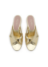 VENUS MULE  |  Gold Leather