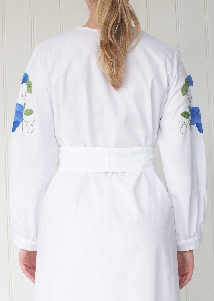 AMARYLLIS KAFTAN SHORT  |  Vintage Floral Linen  |  LIMITED EDITION