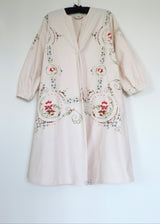 AMARYLLIS KAFTAN | Cream Vintage Linen | ONE OF A KIND