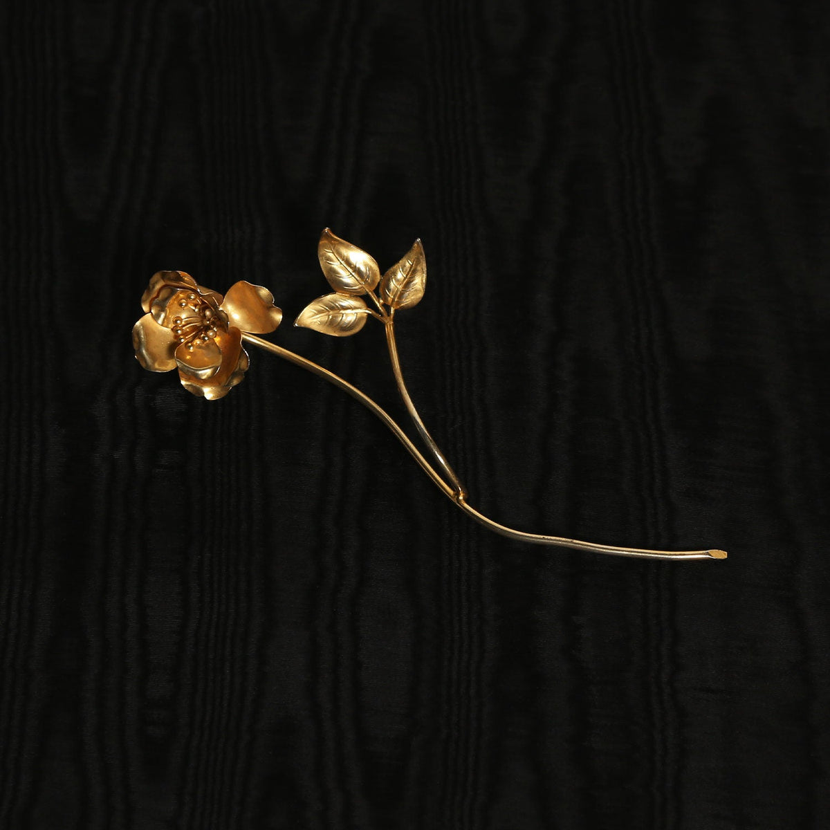 OBJET TROUVÉ  |  30’s Gold-Plated Flower Stem