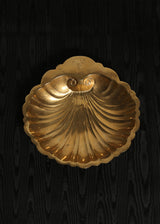 OBJET TROUVÉ  |  70’s BRASS SHELL DISH