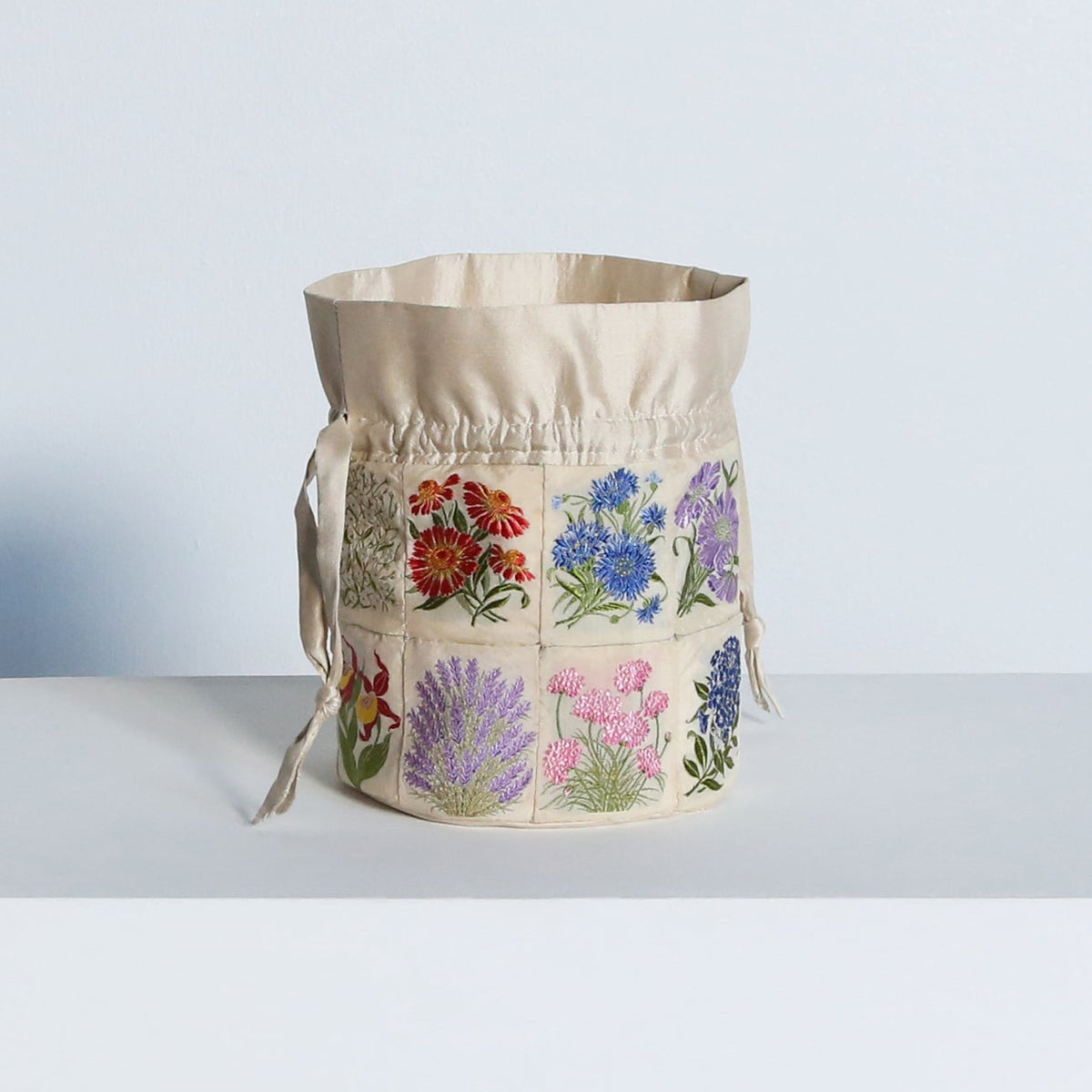 PETITE BUCKET BAG #03  |  30's Cigarette Silks  |  ONE OF A KIND