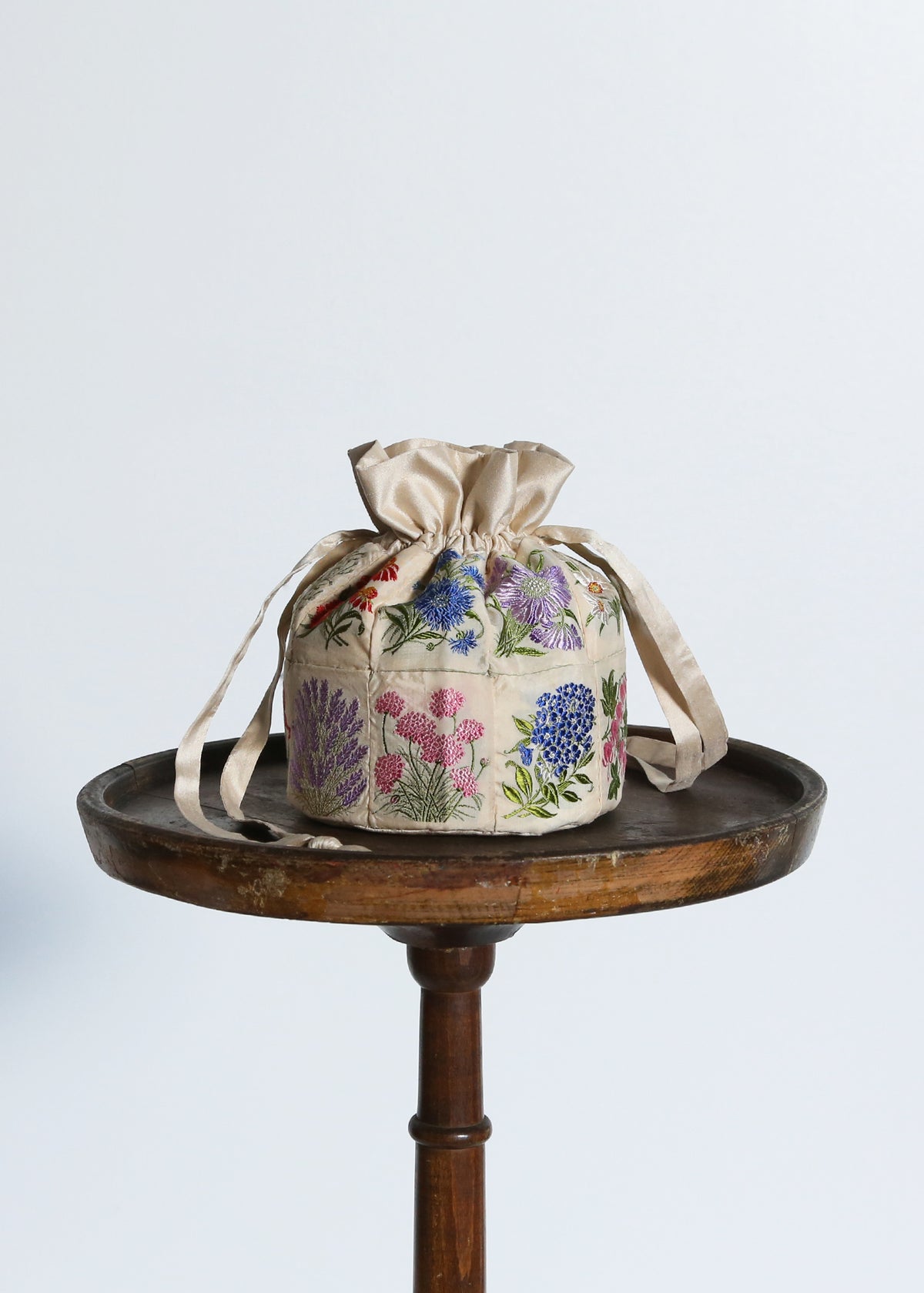 PETITE BUCKET BAG #03  |  30's Cigarette Silks  |  ONE OF A KIND