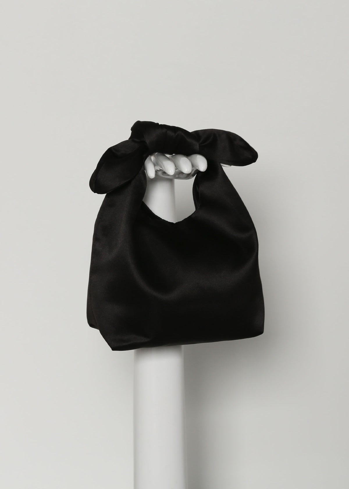 COCKTAIL BAG  |  Black Satin