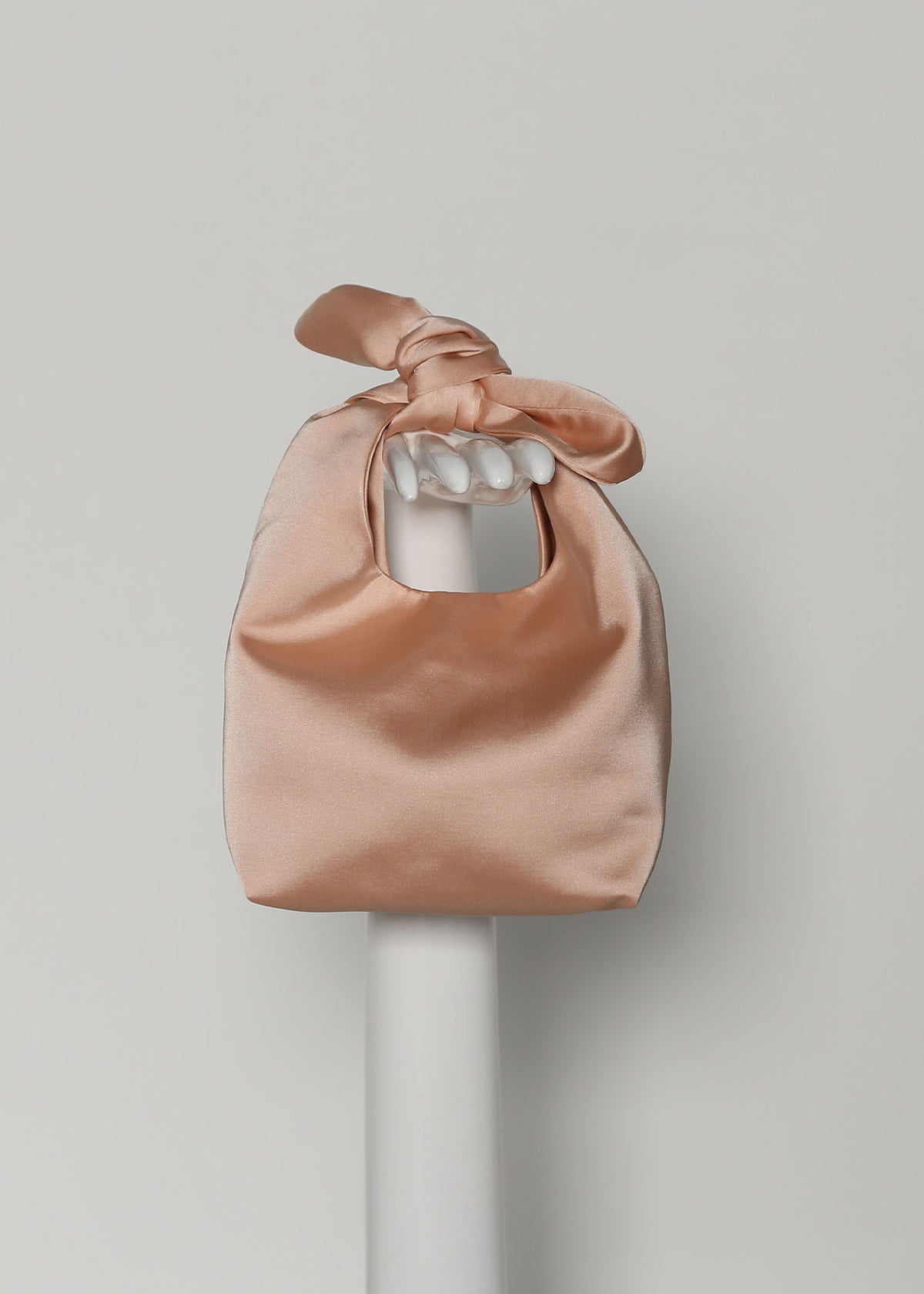 COCKTAIL BAG  |  Peach Satin