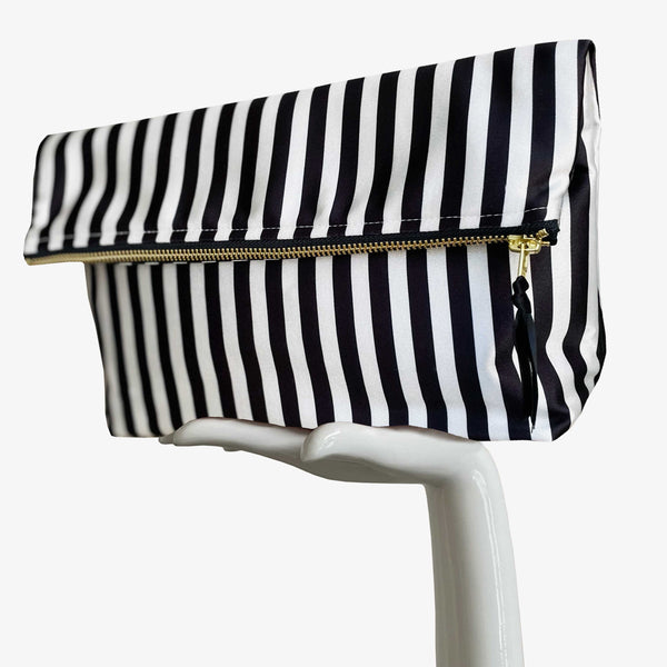 COSMOS POCHETTE | Stripe Silk