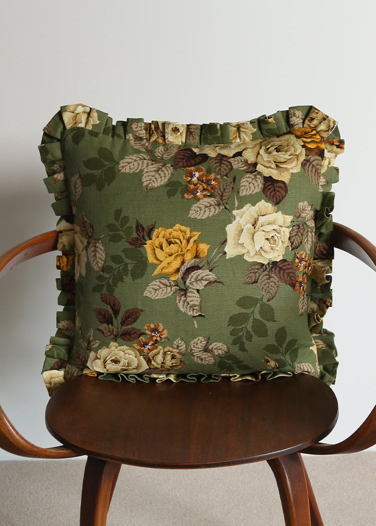 CUSHION  |  90's Sage Chintz