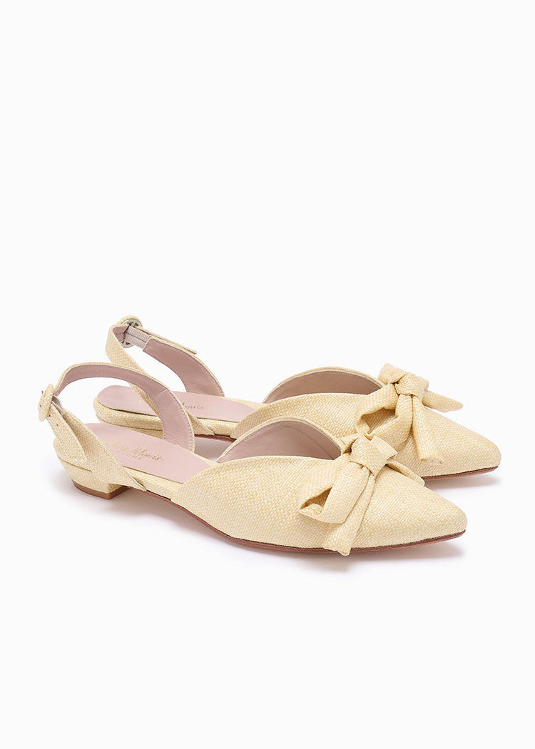 DELPHI COCKTAIL FLAT | Raffia | PRE-ORDER