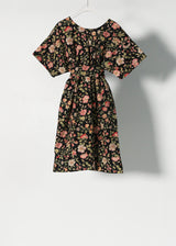 MINI HOUSE-DRESS  |  40's Floral  |  ONE OF A KIND