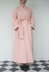 FLEUR ROBE  |  Pink Ticking