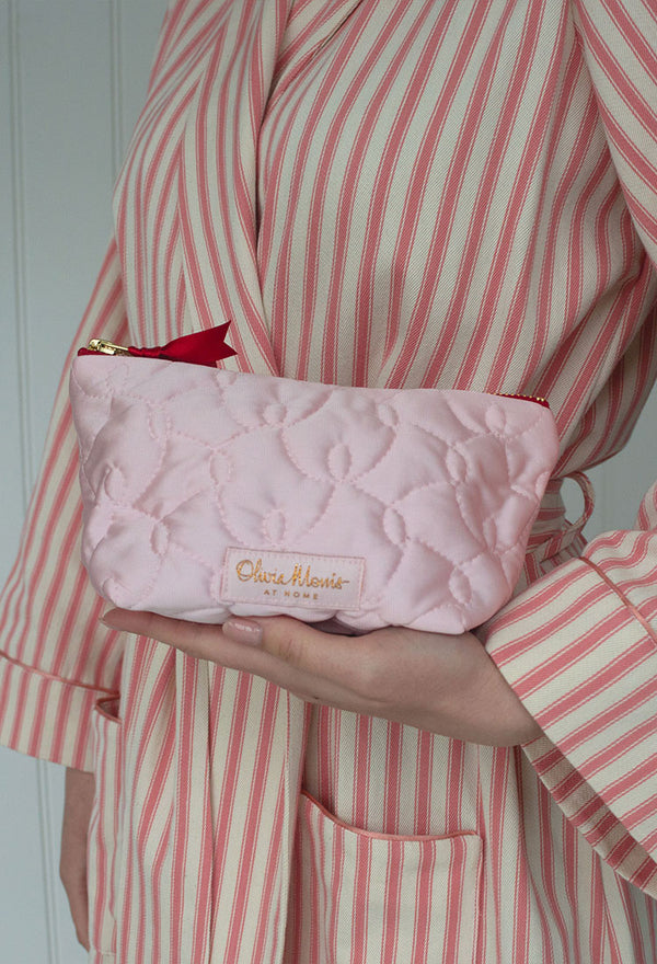 CLOVER POCHETTE | 60's Pink Quilt