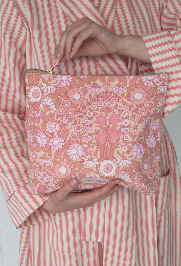 COSMOS POCHETTE | 70's Pink Floral