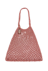 Macramé Shopper  |  ROSE