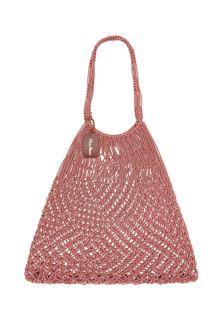 Macramé Shopper  |  ROSE