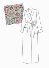 FLEUR ROBE  |  70's Floral Cotton  |  COMING SOON