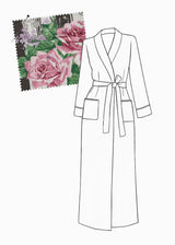 FLEUR ROBE  |  90's Stripe Chintz  |  COMING SOON