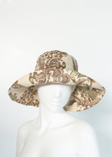 GARDEN HAT  |  70's Chintz