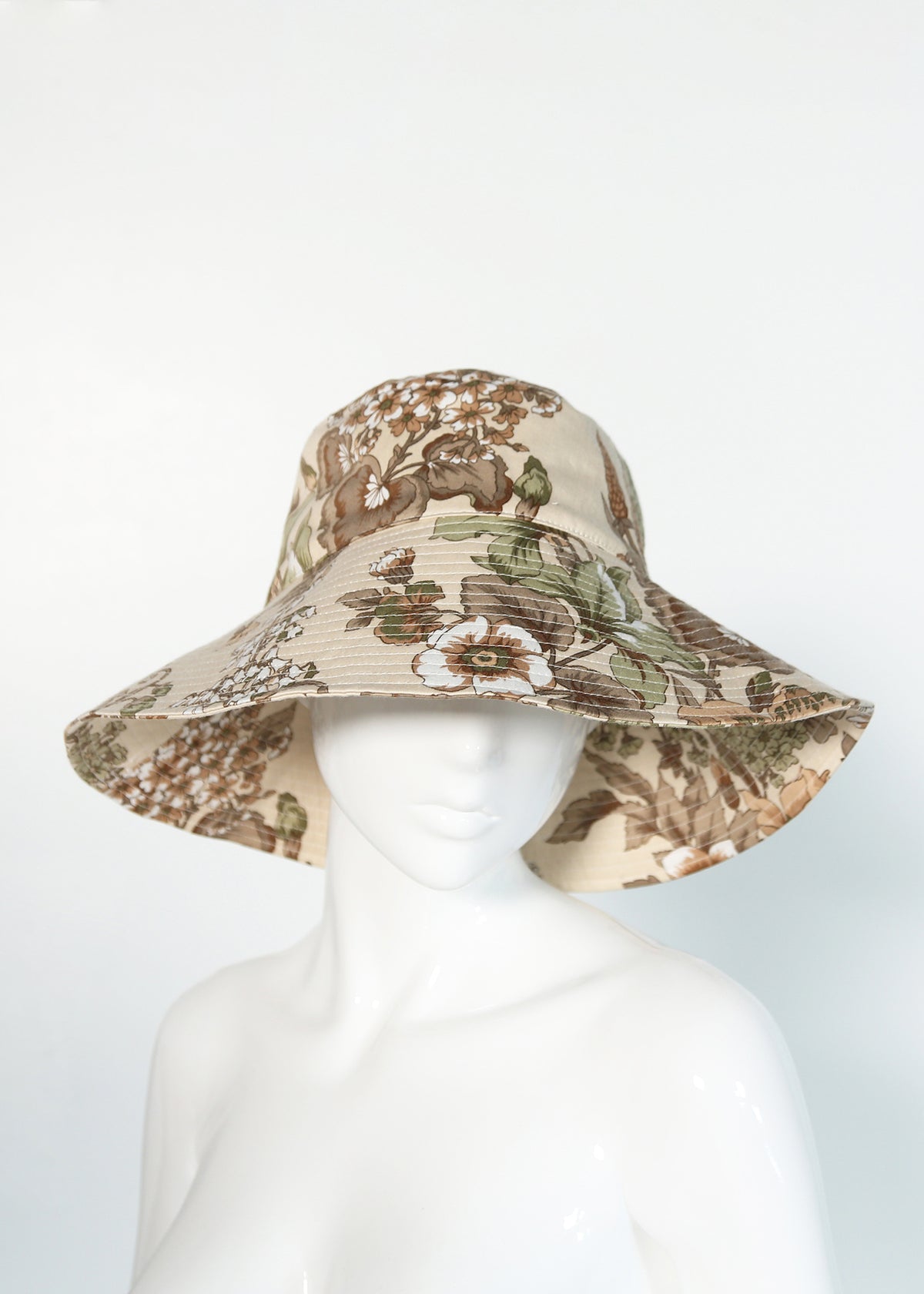 GARDEN HAT  |  70's Chintz