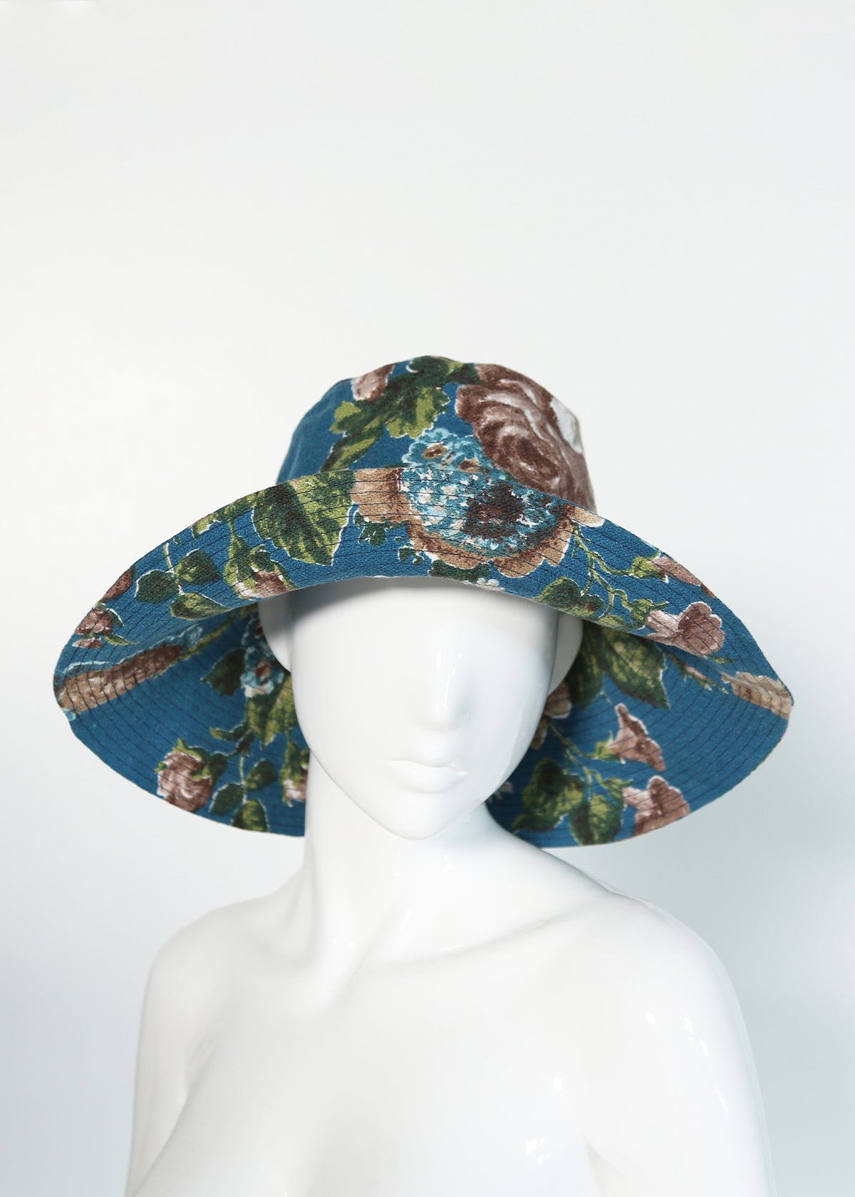 GARDEN HAT  |  70's Chintz
