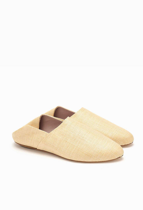 WILLOW BABOUCHE  |  Raffia