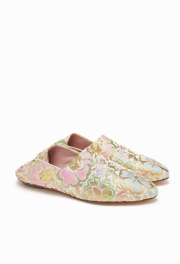 WILLOW BABOUCHE  |  Metallic Brocade