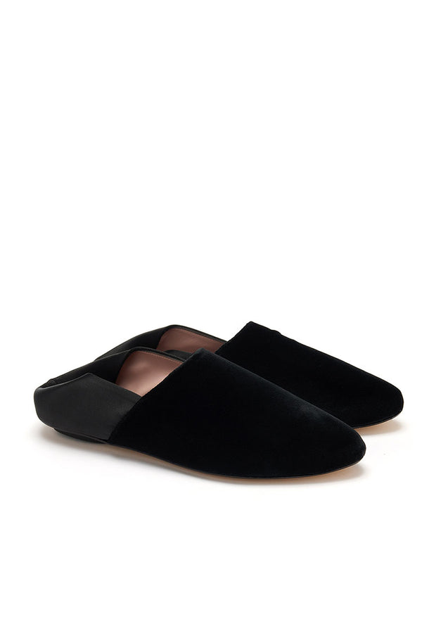 WILLOW BABOUCHE  |  Black Velvet